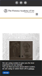 Mobile Screenshot of florenceacademyofart.com